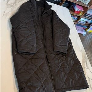 Women's Black Quilted Puffer Jacket